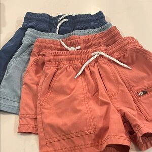 OshKosh B'gosh Kids Shorts - Coral, Light Blue, Navy